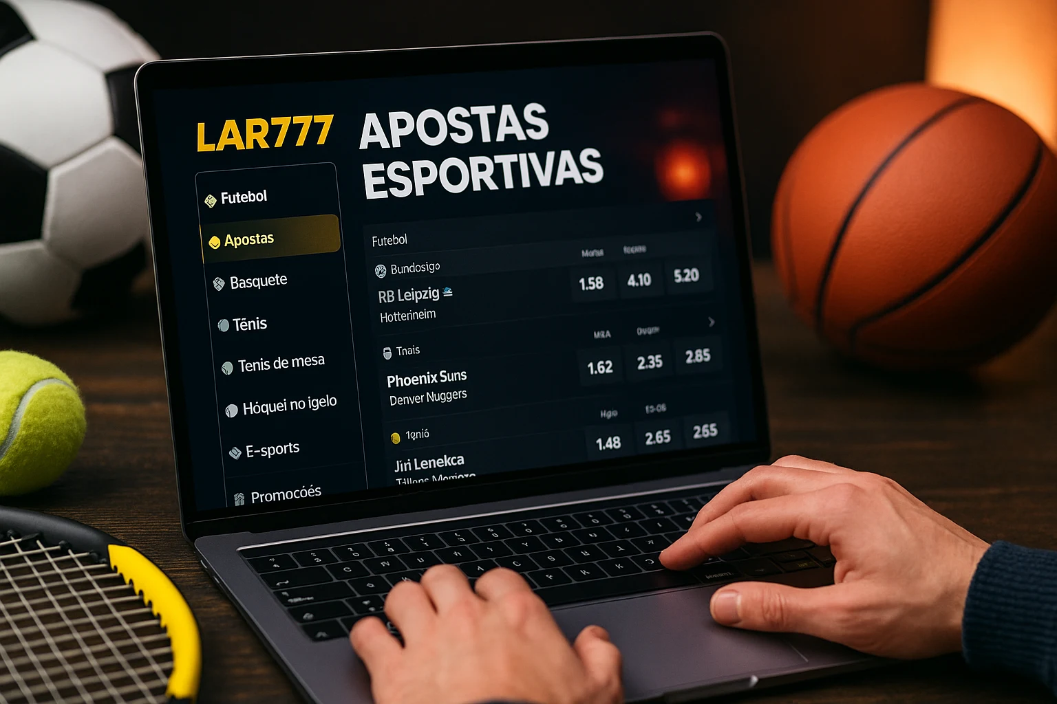 Aposte em apostas esportivas no cassino online LAR777