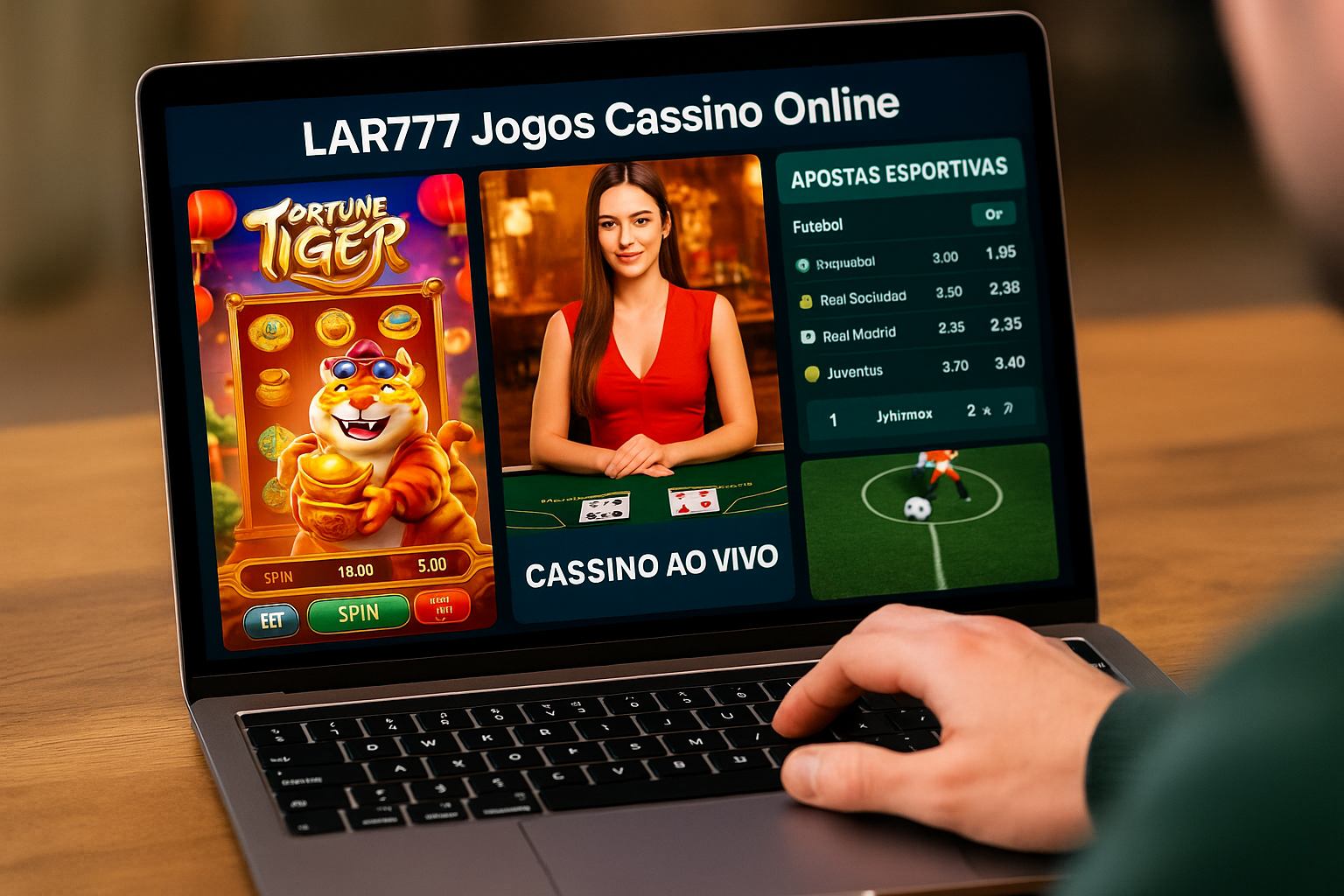 Jogos de cassino online LAR777