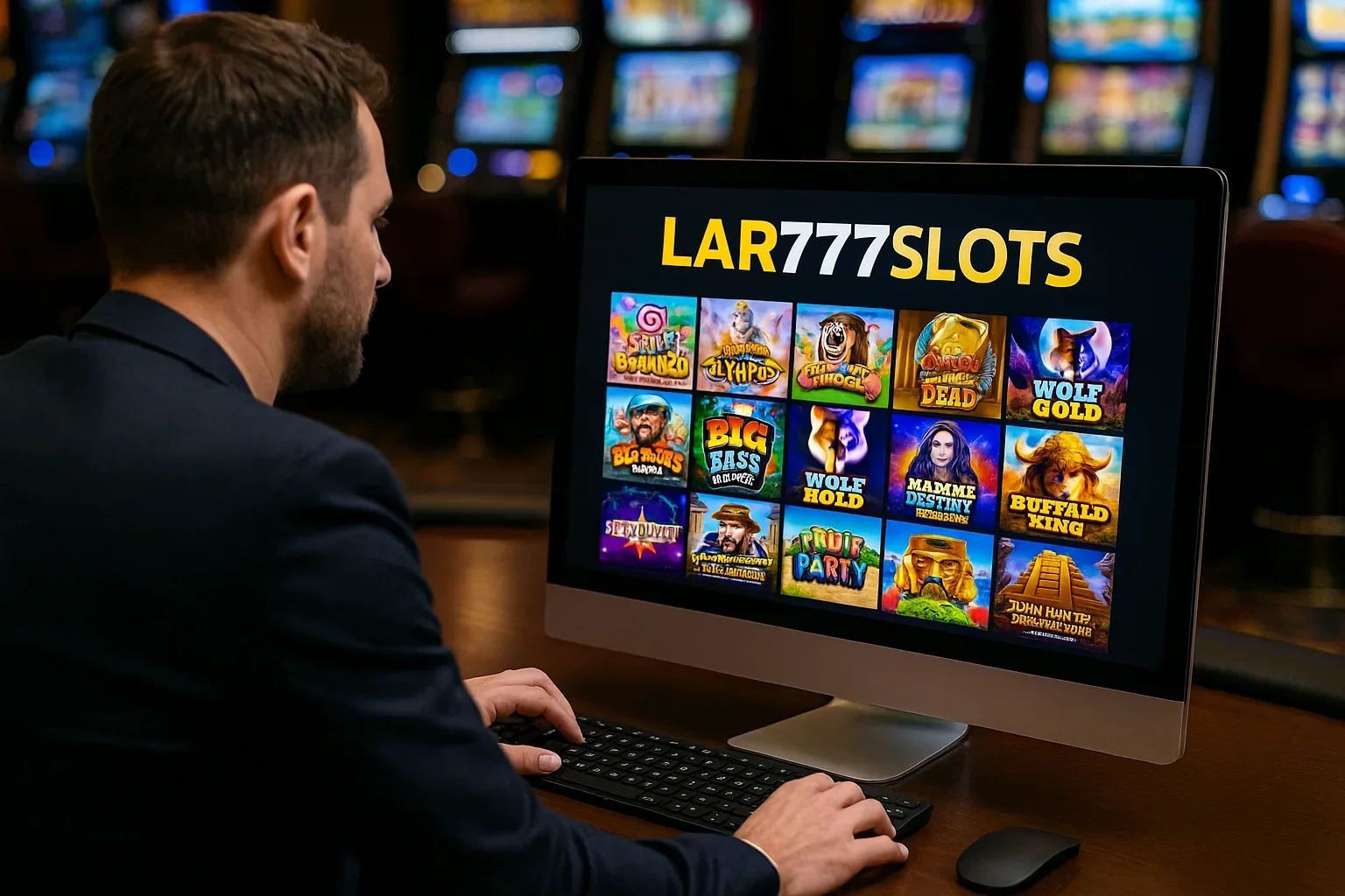 Explore o mundo das slot machines no LAR777 Casino